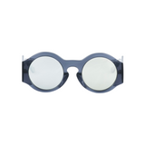 A pair of the Vitruvian by FRAMED New York, in a grey color called Ash and Wind. 