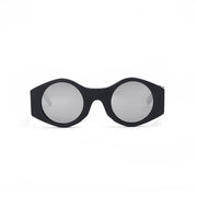 Supervillain Inspired Sunglasses in Matte Black Color