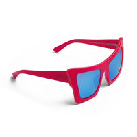 Candy Cane Red Sunglasses Framed for Women