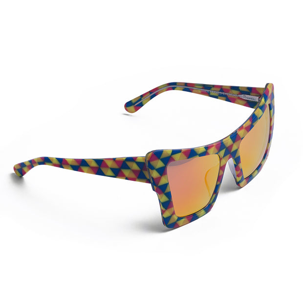Neo Geo Blue Sunglasses for Women