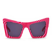 Candy Cane Red Sunglasses for Women