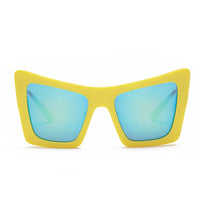  Stylistic Savvy Sunglasses in Spitfire Yellow Color