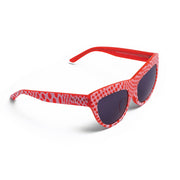 Cat Eye Frame in Candy Cane Red Color