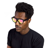 Retro-inspired Sunglasses For men in Pink Color
