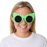 Cat Eye Shaped Oversized Eyeglasses For Women in Spearmint Green Color 