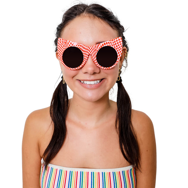 Cat Shaped Eyerglasses for women in Hotwire Red Color